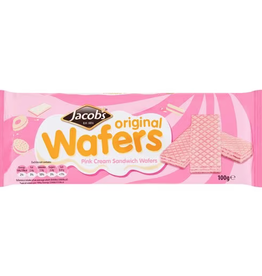 COOKIES & BISCUITS JACOBS ORIGINAL PINK WAFER (100g)