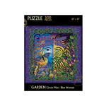 TOYS JIGSAW PUZZLE - Garden Grn Man/Blue Woman 500pc
