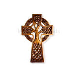 CELTIC CROSSES CELTIC WOOD CARVING - Cross Tree of Life