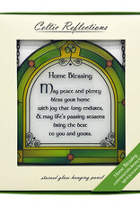 GARDEN CELTIC REFLECTIONS - Stained Glass Home Blessing