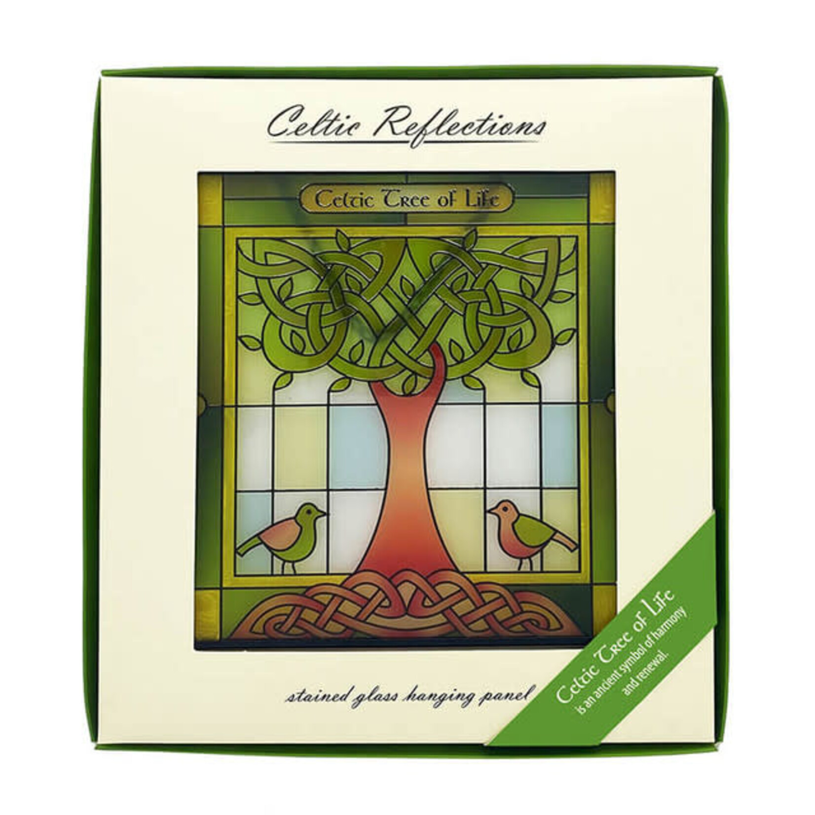 GARDEN CELTIC REFLECTIONS - Stained Glass Tree of Life