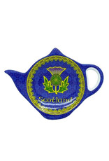 KITCHEN & ACCESSORIES SCOTTISH WINDOW THISTLE - TEABAG HOLDER