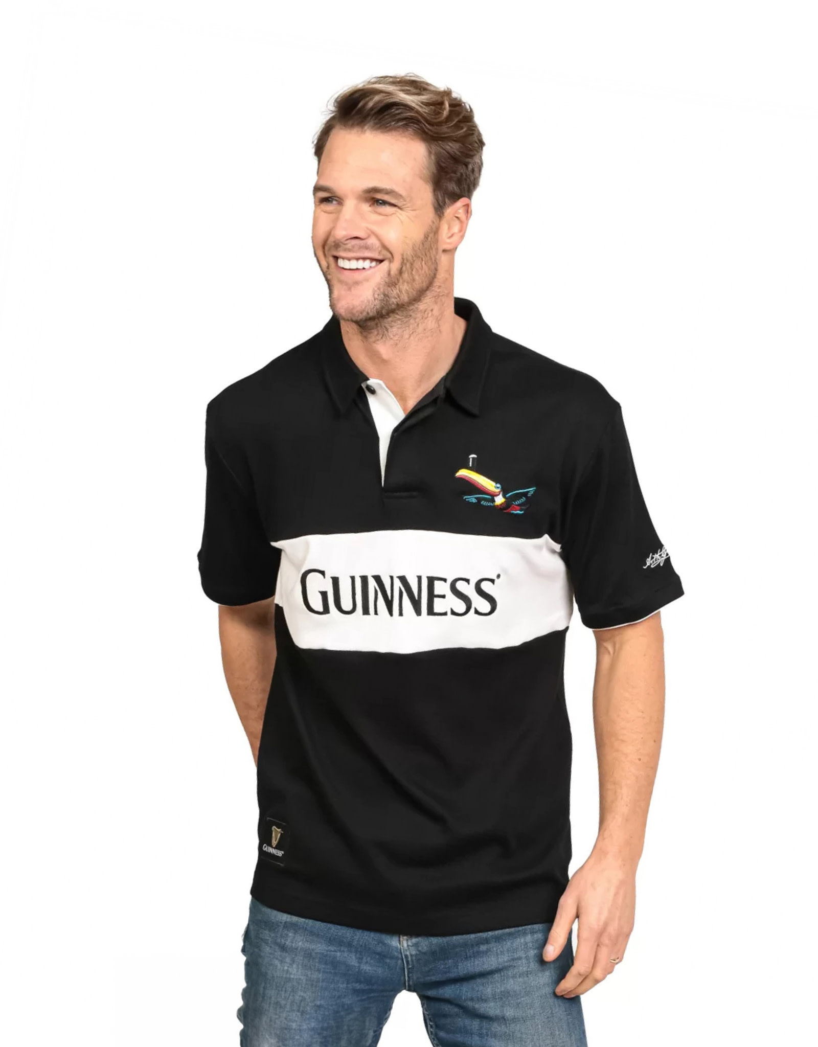 SPORTSWEAR GUINNESS TOUCAN SHORT SLEEVE RUGBY
