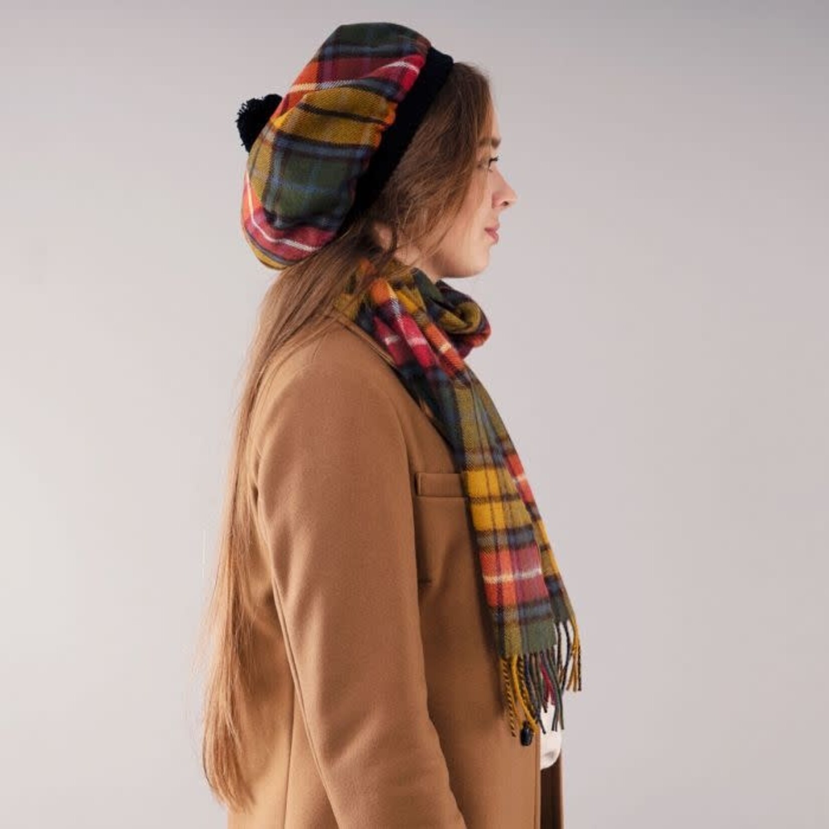 CAPS & HATS LOCHCARRON LAMBSWOOL TAM - Buchanan Antique