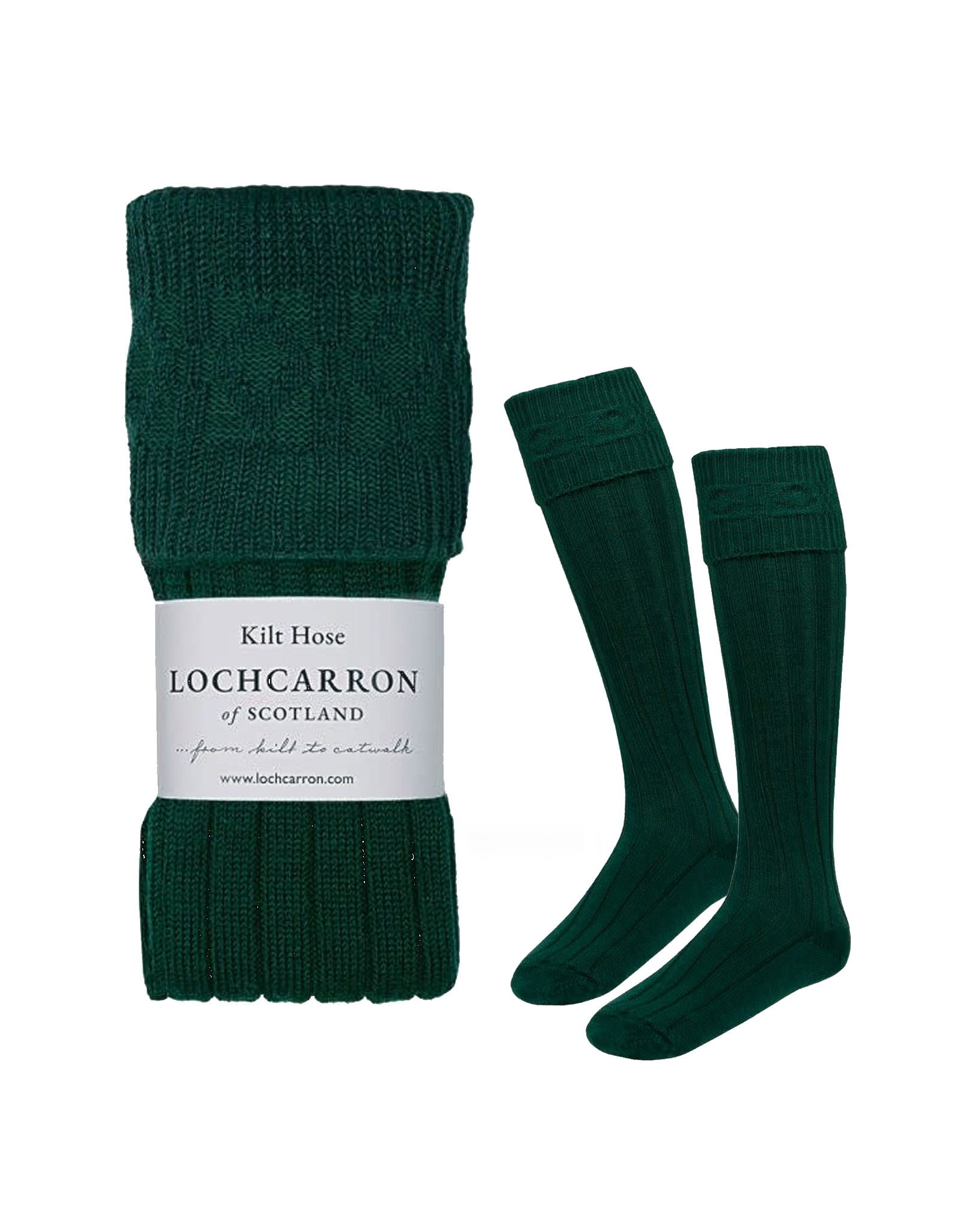 ACCESSORIES KILT SOCKS (HOSE) - Bottle Grn