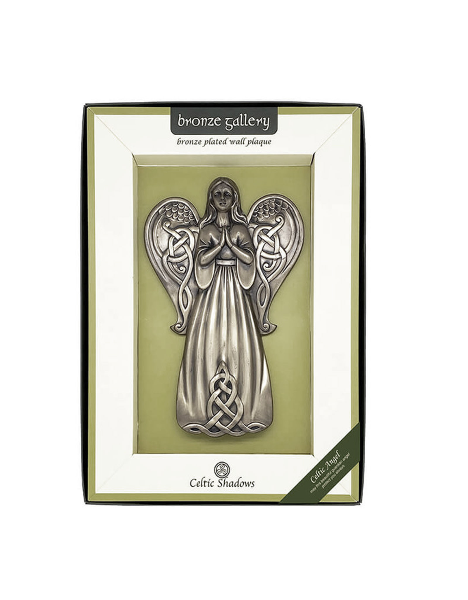 PLAQUES, SIGNS & POSTERS CELTIC BRONZE GALLERY WALL PLAQUE - Angel