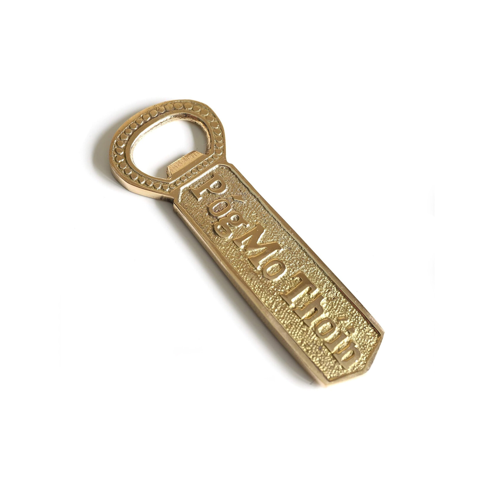 BARWARE POG MO THOIN BRASS BOTTLE OPENER