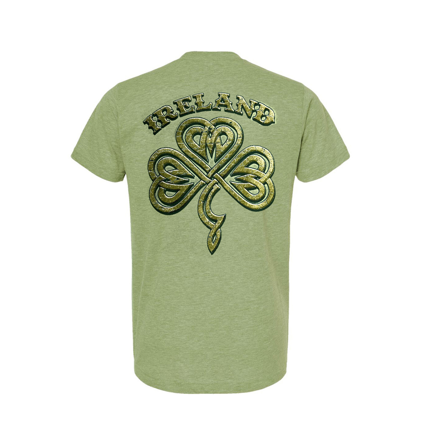 SHIRTS CLEARANCE: PUFF SHAMROCK TEE SHIRT :FINAL SALE