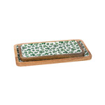 KITCHEN & ACCESSORIES SHAMROCK NESTING TRAYS (Set of 2)