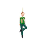 ORNAMENTS STEP DANCING BOY ORNAMENT