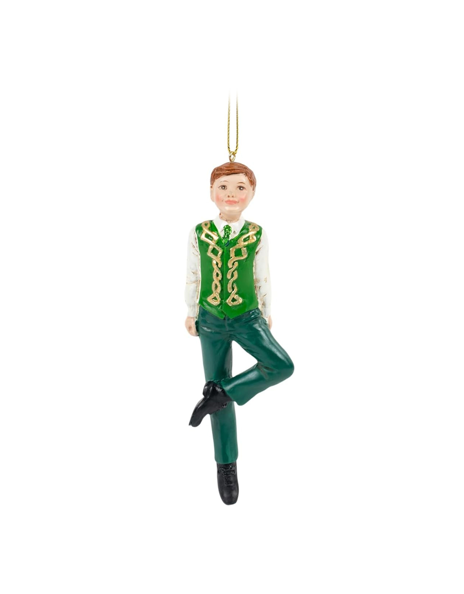 ORNAMENTS STEP DANCING BOY ORNAMENT