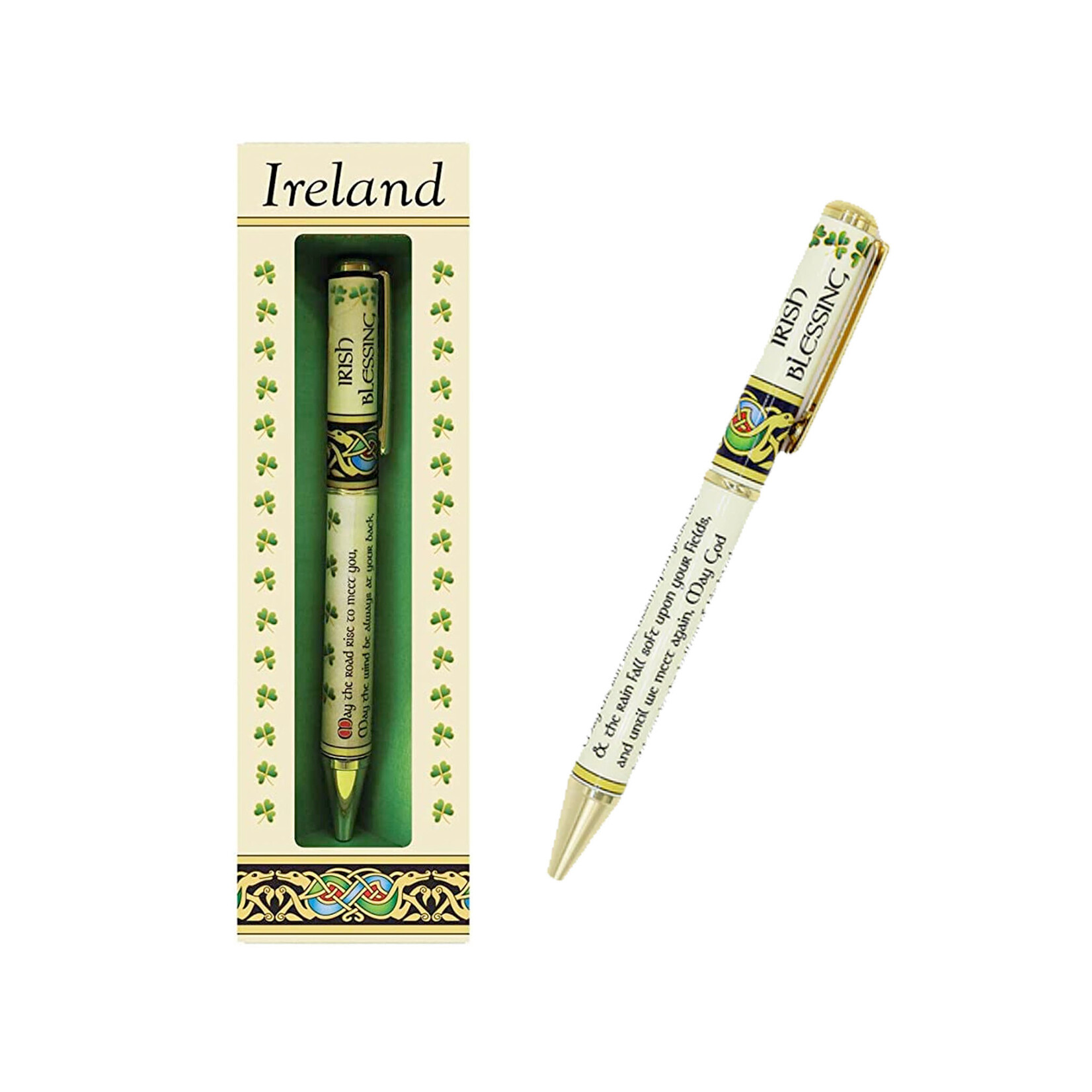 NOVELTY CELTIC PEN - Irish Blessing