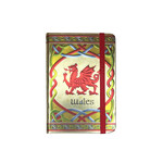 NOVELTY CELTIC NOTEBOOK - Wales Dragon