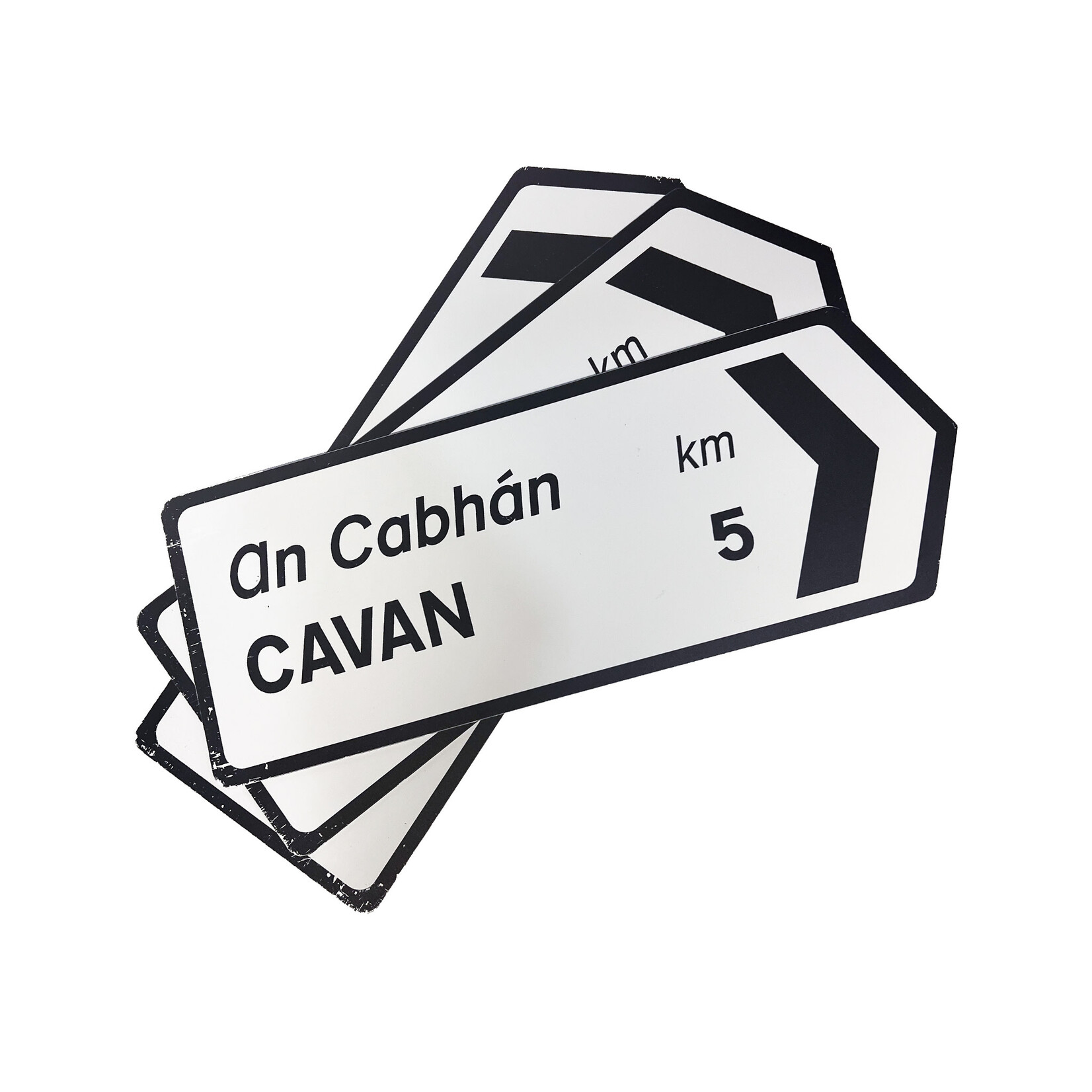 CLEARANCE - IRELAND COUNTY METAL ROADS SIGNS : FINAL SALE