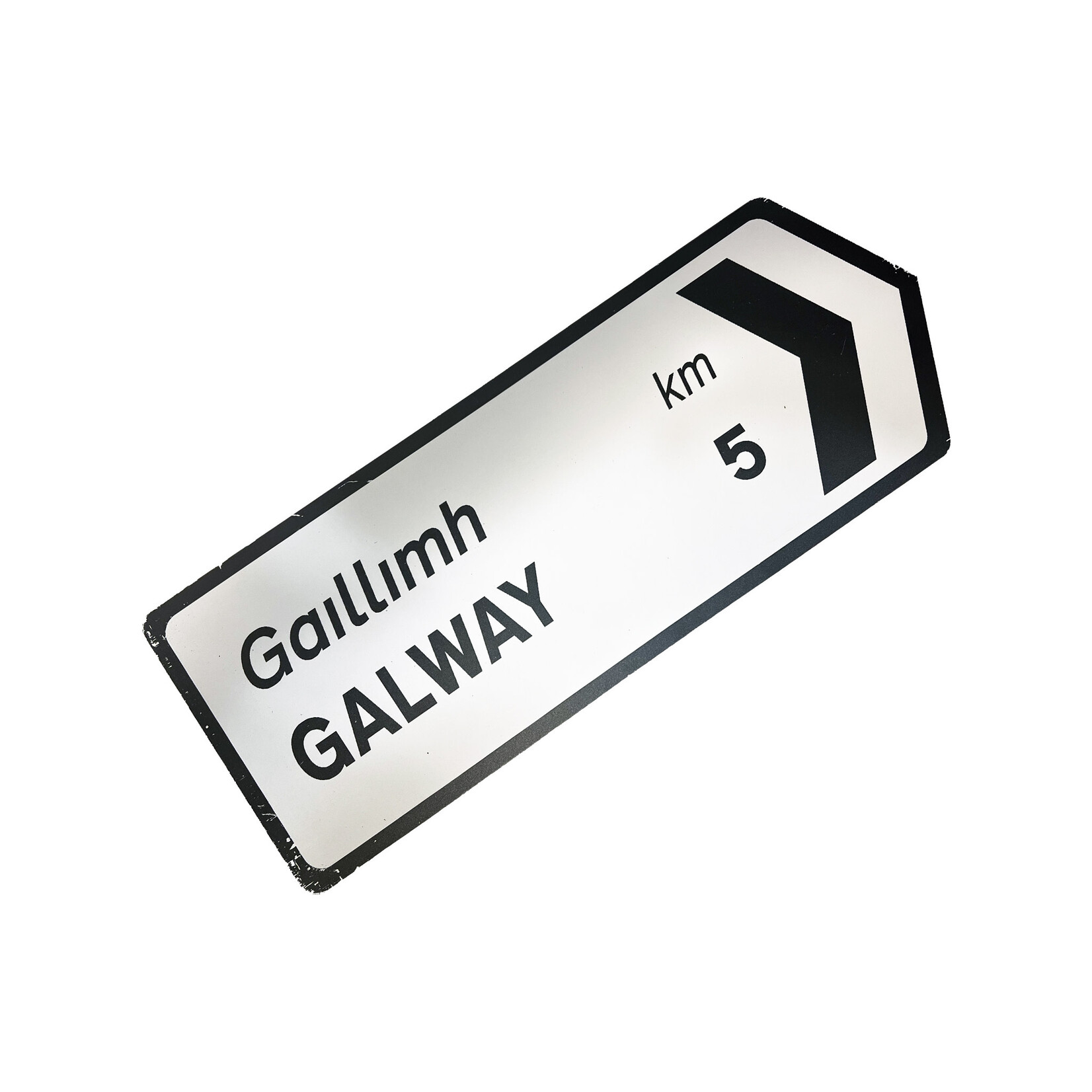 DECOR CLEARANCE - IRELAND COUNTY METAL ROADS SIGNS : FINAL SALE
