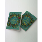 CARDS "AN IRISH CHRISTMAS BLESSING" WREATH CHRISTMAS CARDS