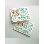 CARDS “BLESSINGS & PEACE to YOU” CHRISTMAS CARDS