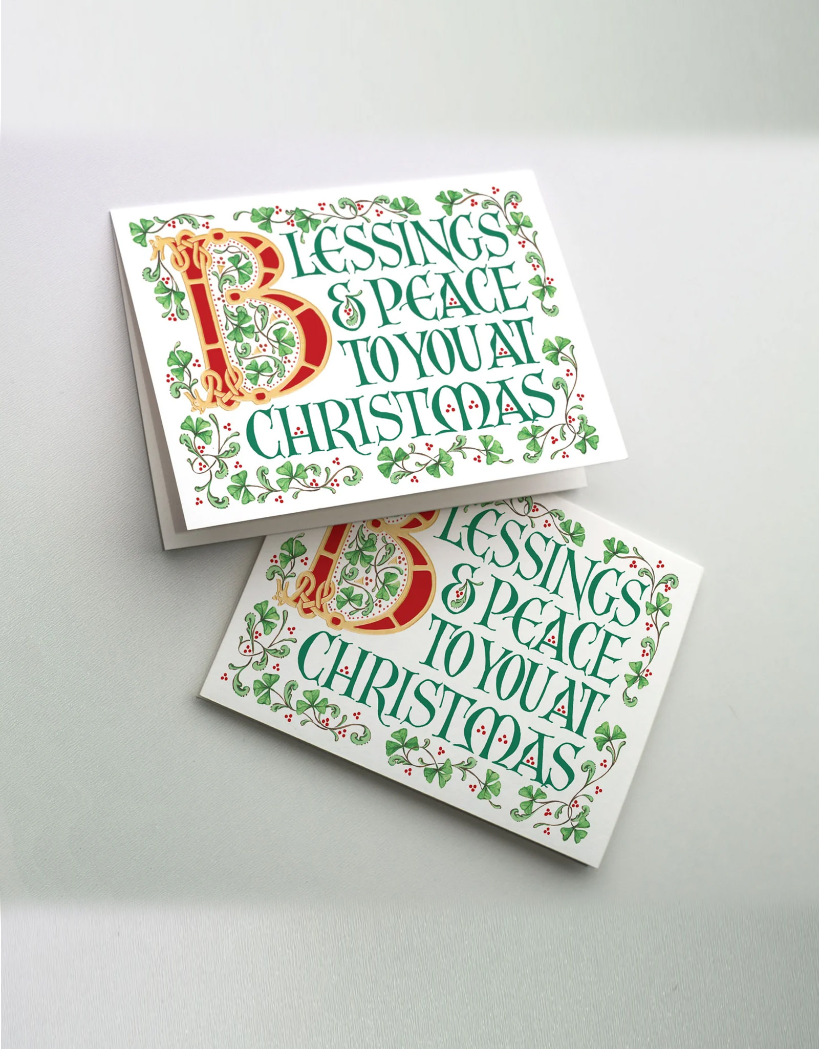 CARDS “BLESSINGS & PEACE to YOU” CHRISTMAS CARDS