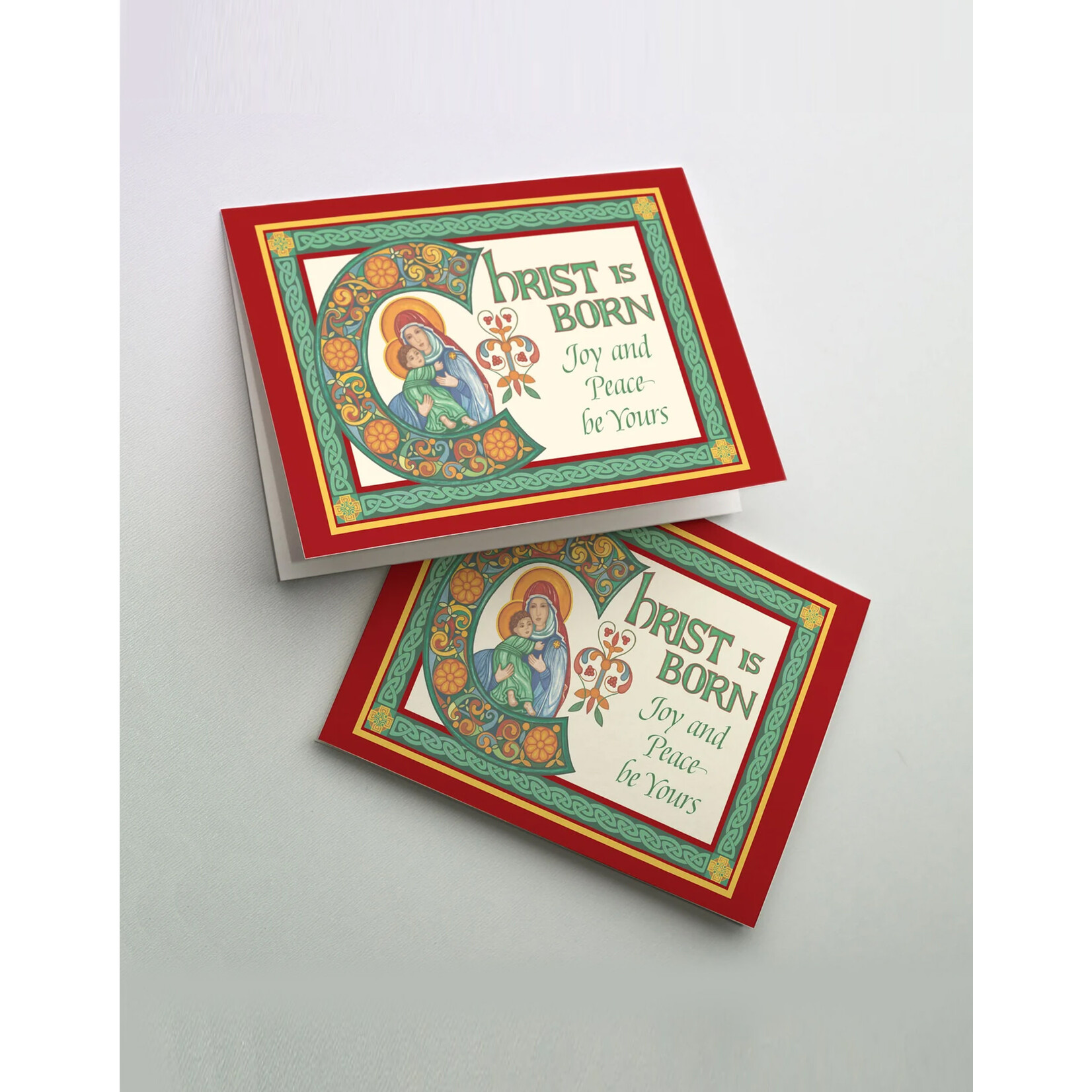 CARDS “CHRIST IS BORN” CHRISTMAS CARDS