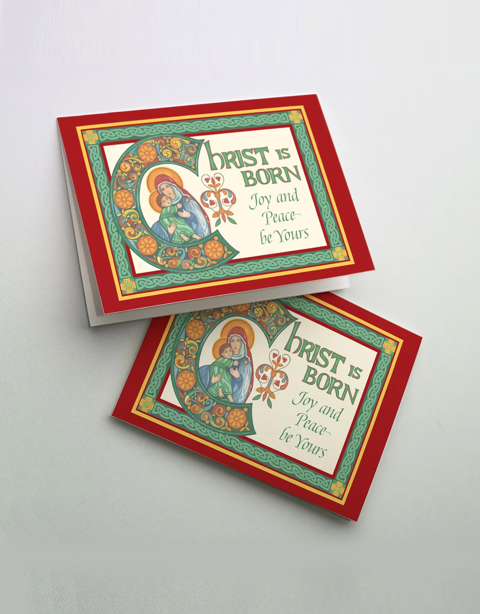 CARDS “CHRIST IS BORN” CHRISTMAS CARDS