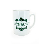 TEAPOTS, MUGS & ACCESSORIES HERSELF MUG w/ SHAMROCK TREE