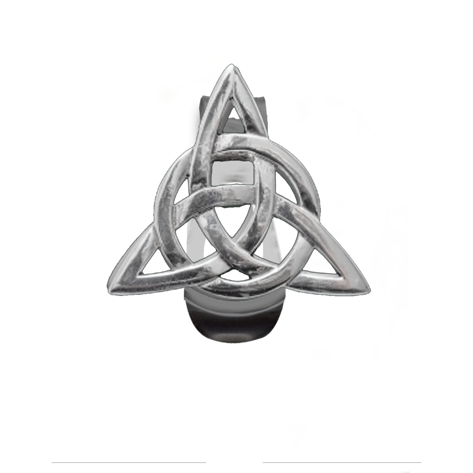 KEYCHAINS/CAR/ETC TRINITY KNOT VISOR CLIP