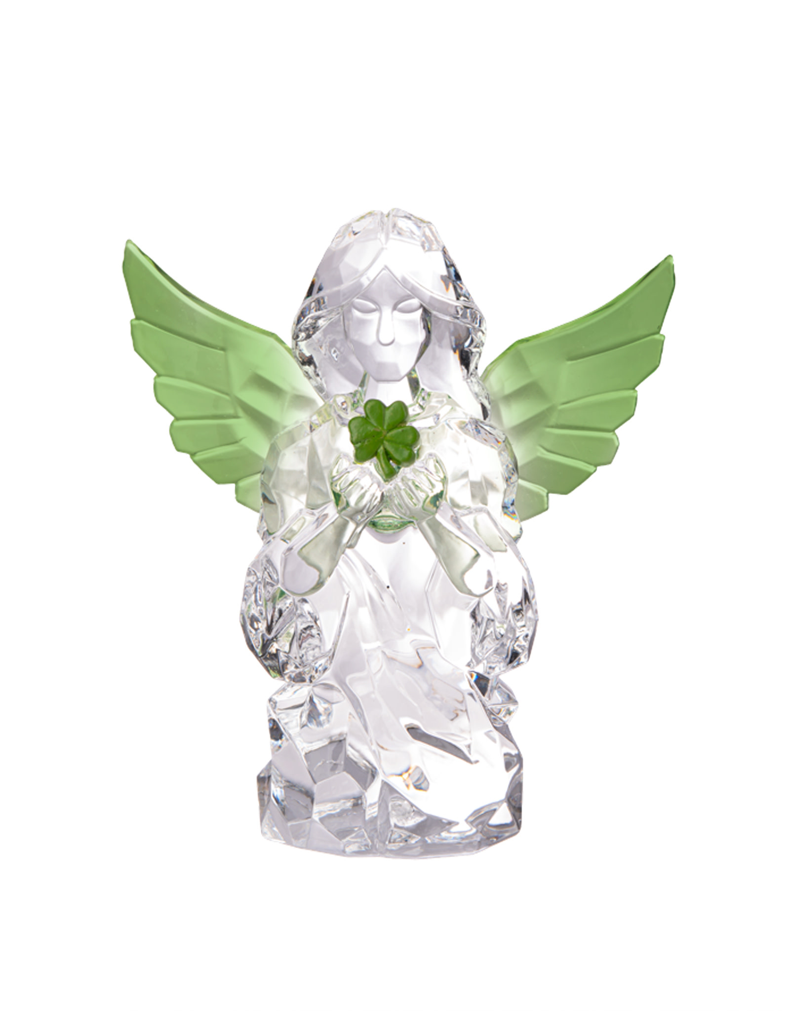 DECOR WISHING CRYSTAL IRISH ANGEL