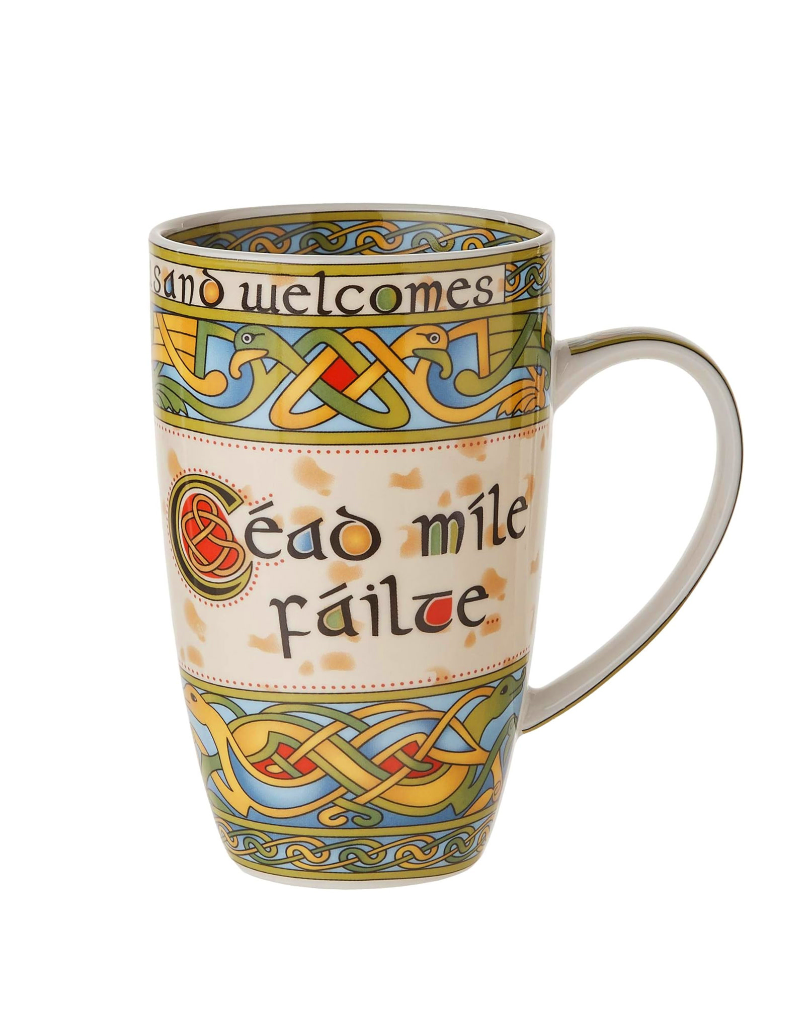 KITCHEN & ACCESSORIES CELTIC WEAVE 'CEAD MILE FAILTE' MUG