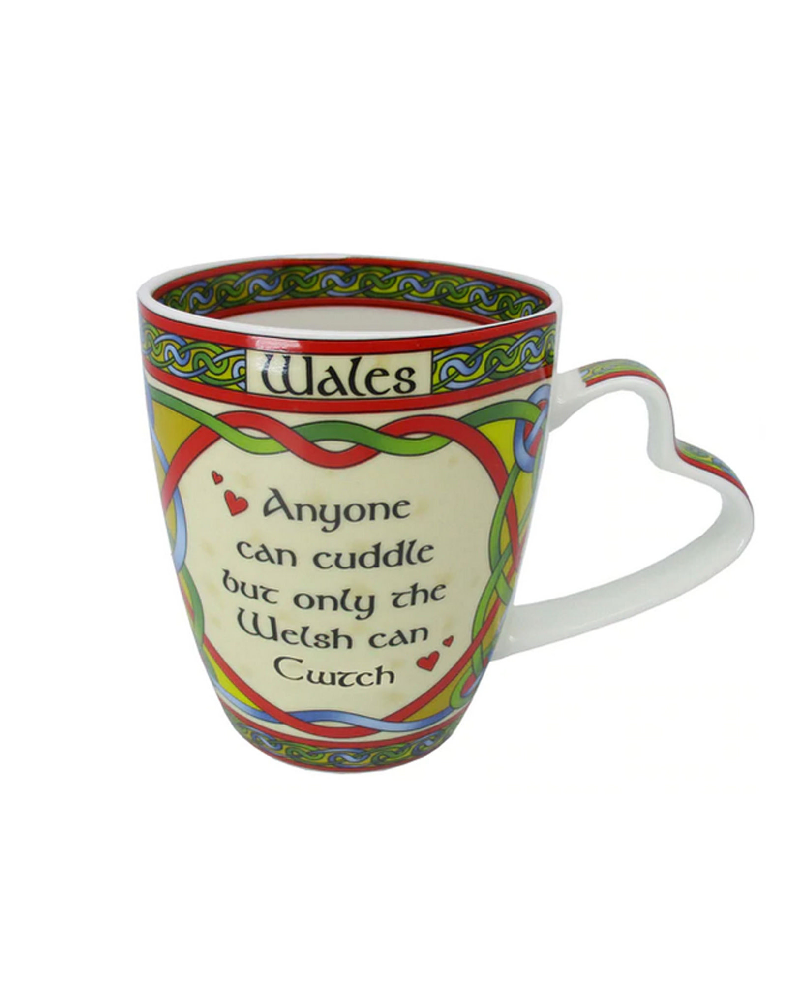 KITCHEN & ACCESSORIES CELTIC WEAVE 'WELSH CWTCH' MUG