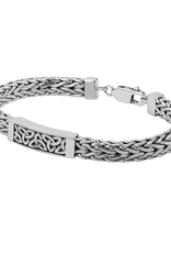 BRACELETS & BANGLES SOLVAR STERLING TRINITY KNOT HEAVY BRACELET