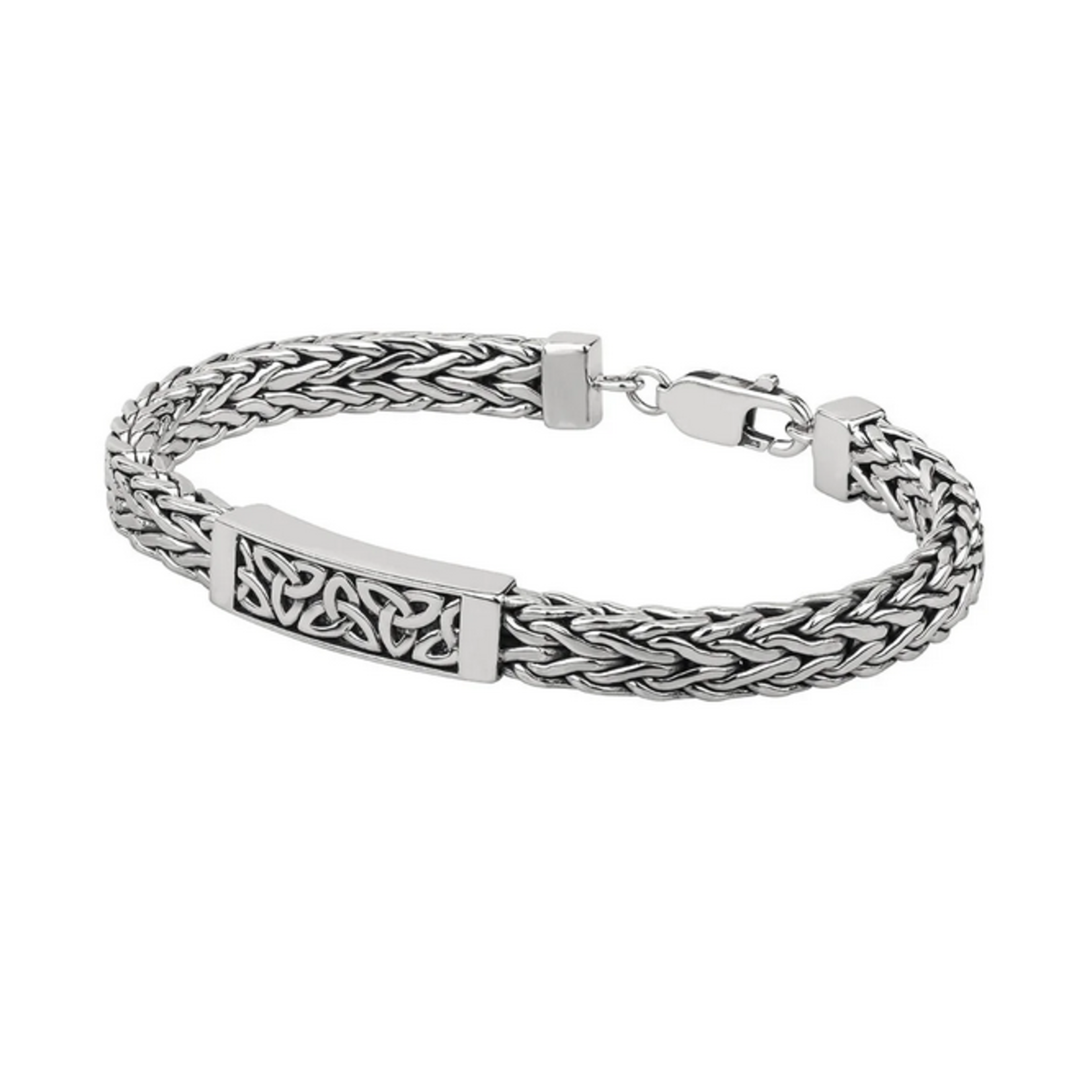 BRACELETS & BANGLES SOLVAR STERLING TRINITY KNOT HEAVY BRACELET