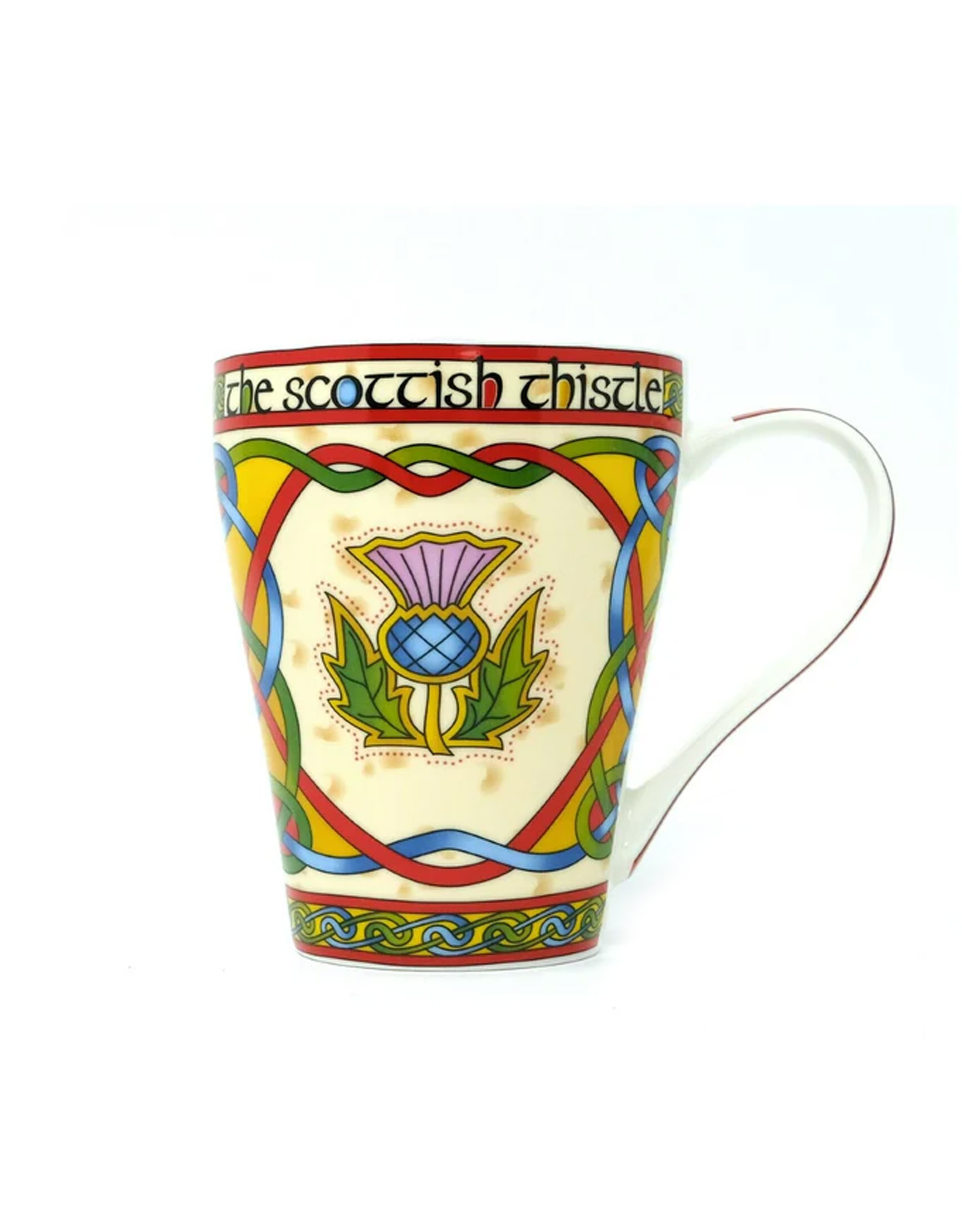 KITCHEN & ACCESSORIES CELTIC WEAVE 'SCOTTISH CELTIC THISTLE' MUG