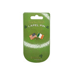 ACCESSORIES IRL & USA FLAG CARDED LAPEL PIN