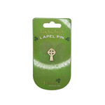 NOVELTY PINS CELTIC CROSS CARDED LAPEL PIN