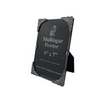 FRAMES MULLINGAR PEWTER 'FRAMELESS' PICTURE FRAME - 5x7