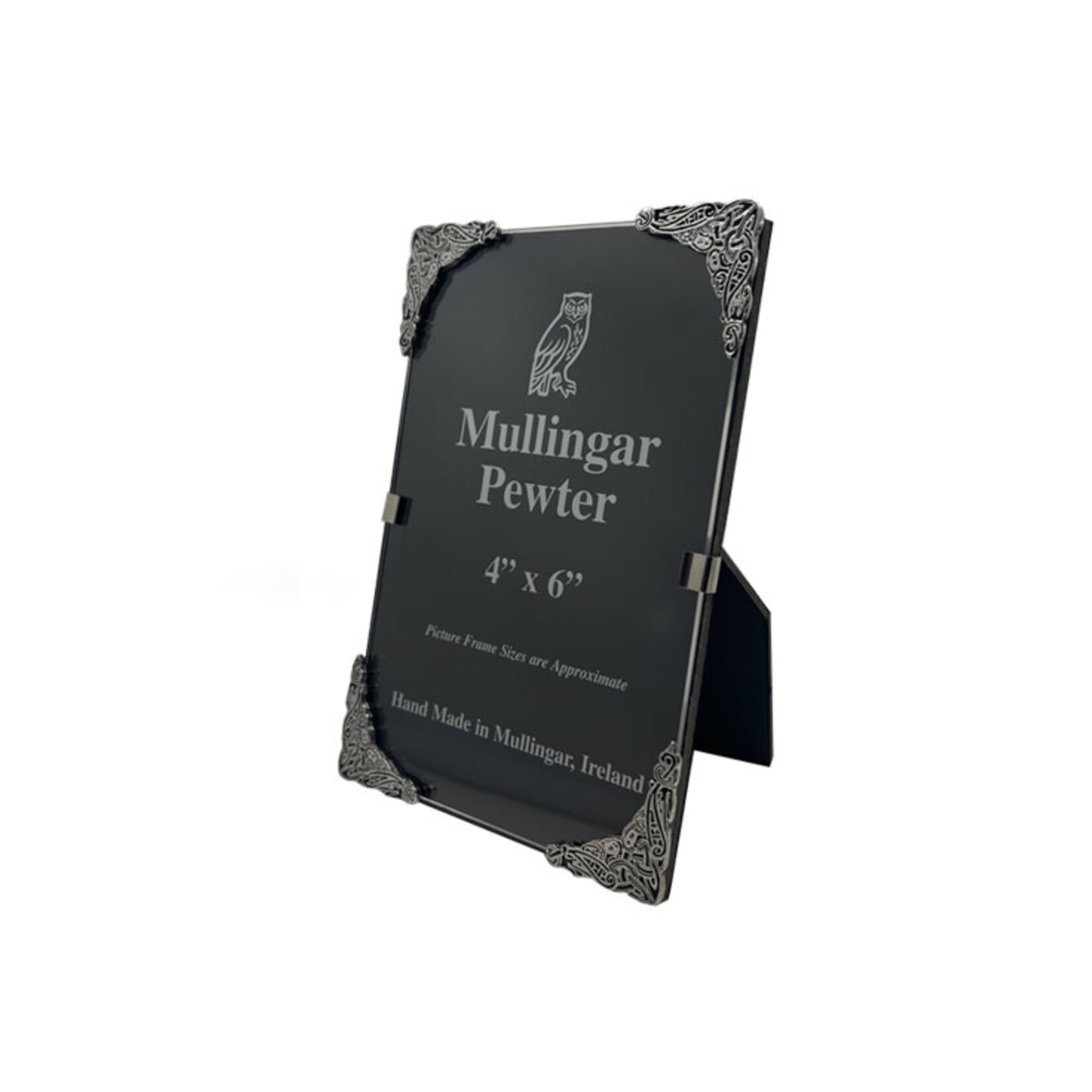 FRAMES MULLINGAR PEWTER 'FRAMELESS' PICTURE FRAME - 4x6