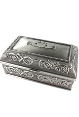 DECOR MULLINGAR PEWTER JEWELRY BOX - Medium
