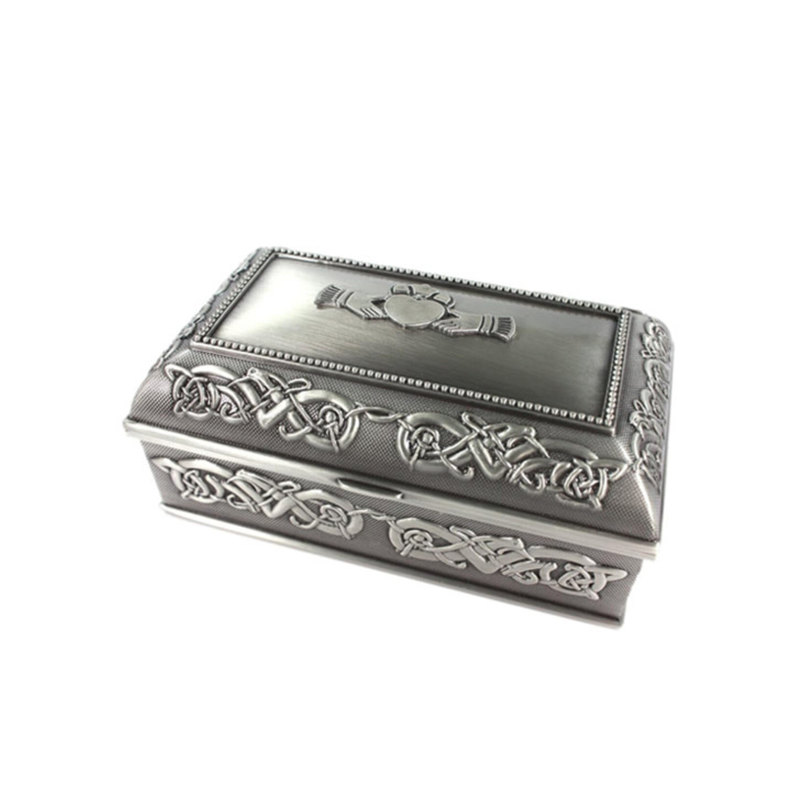 DECOR MULLINGAR PEWTER JEWELRY BOX - Medium