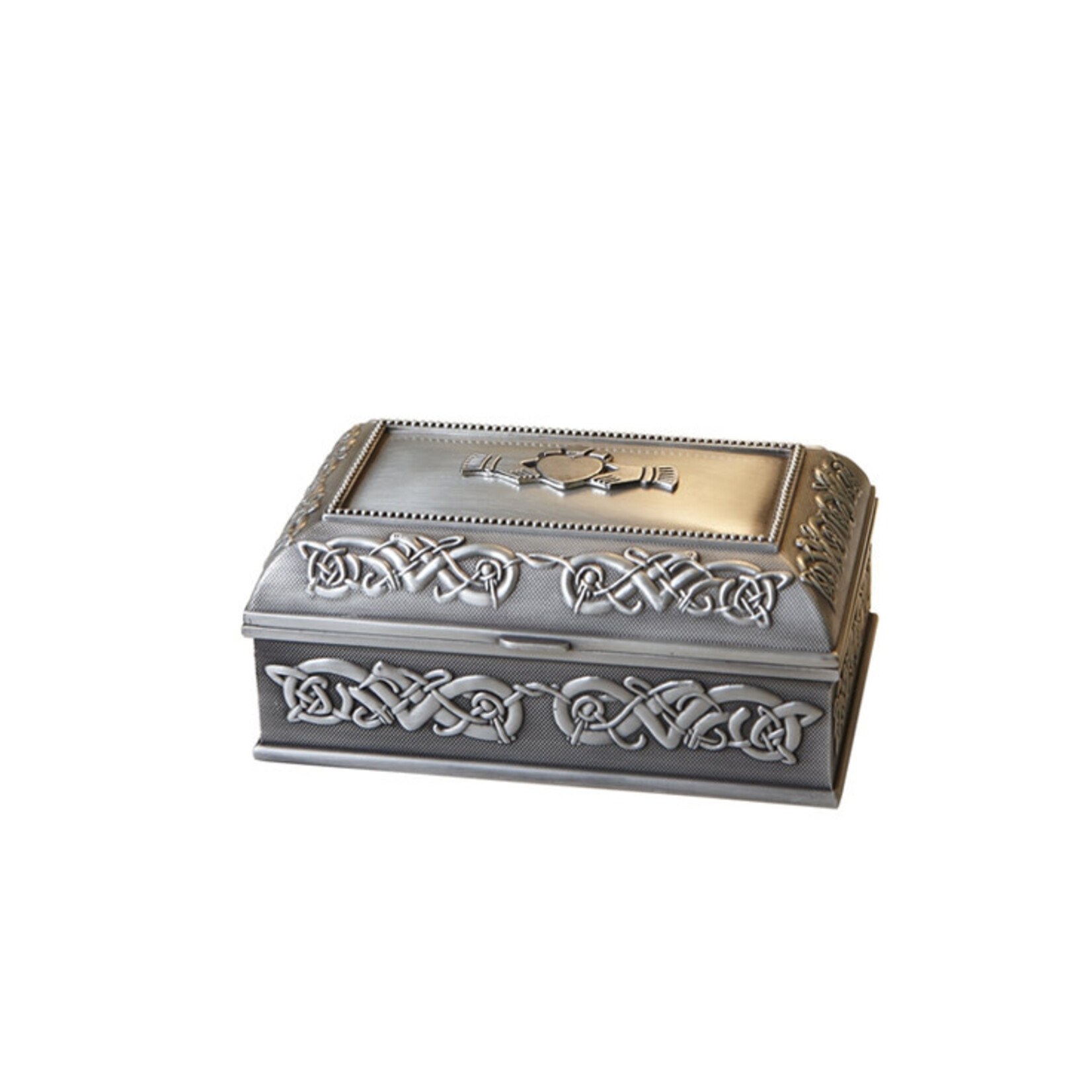 DECOR MULLINGAR PEWTER JEWELRY BOX - Small