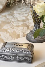 DECOR MULLINGAR PEWTER JEWELRY BOX - Medium