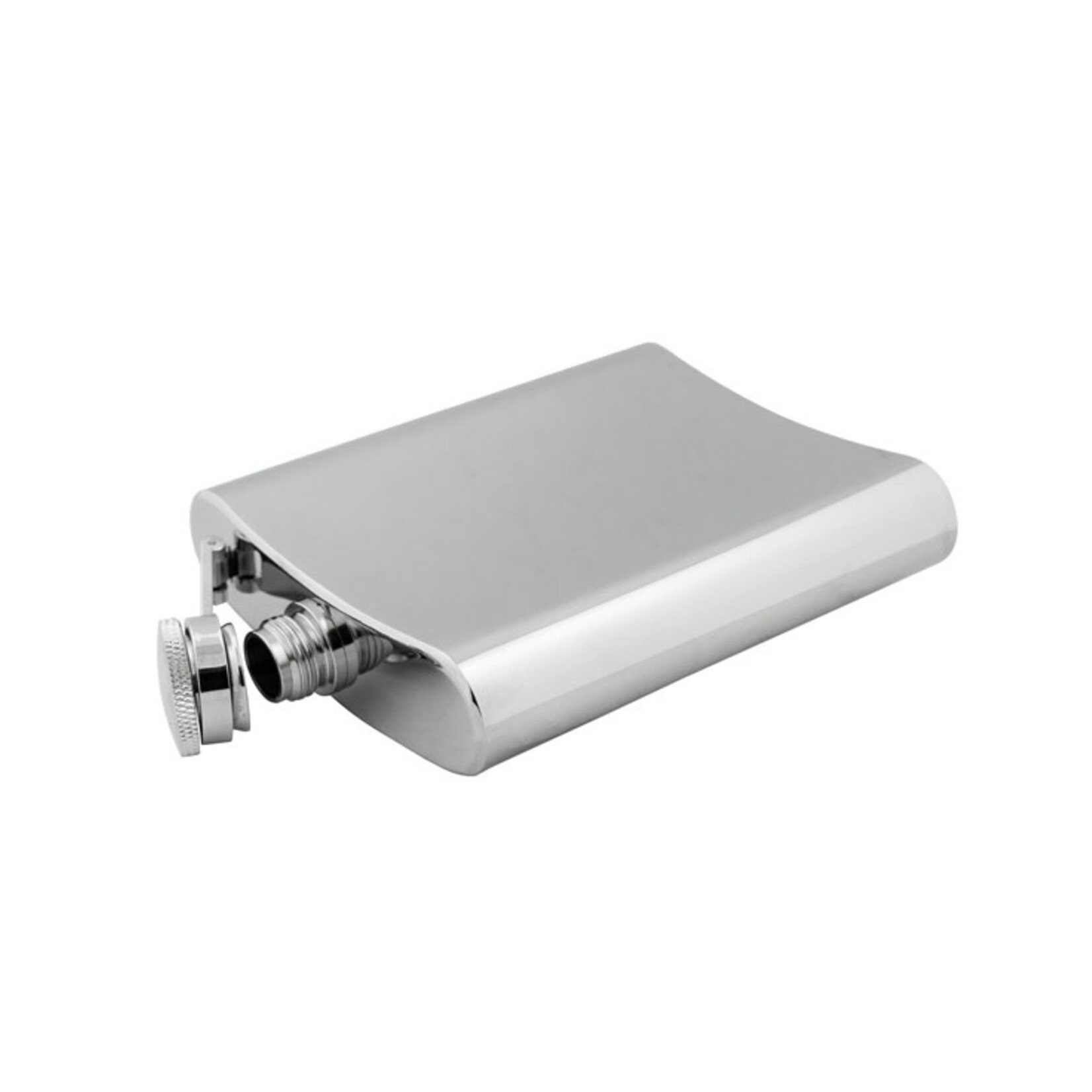 BARWARE MULLINGAR PEWTER CELTIC 8oz WHISKEY FLASK - Style 1