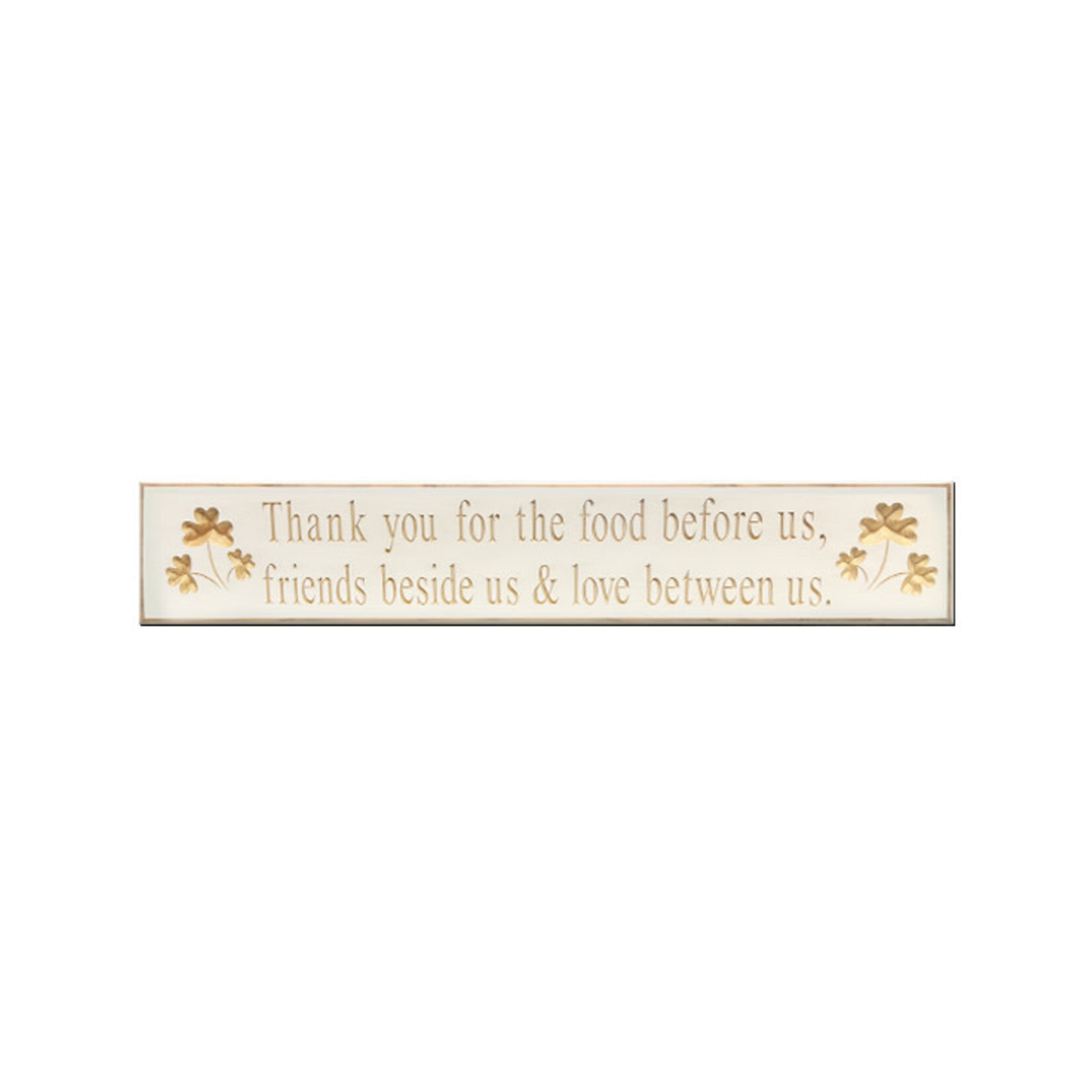 PLAQUES, SIGNS & POSTERS "THANK YOU FOR...” CARVED WOOD SIGN