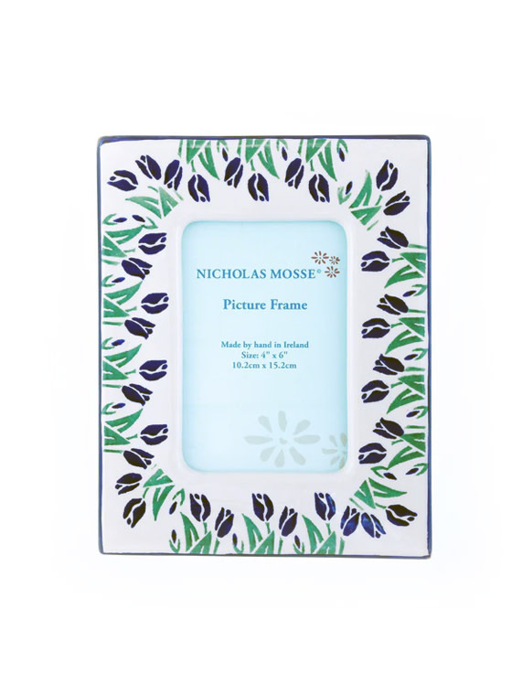 FRAMES NICHOLAS MOSSE PHOTO FRAME - Blue Blooms