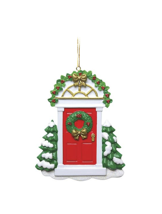 ORNAMENTS DUBLIN RED DOOR ORNMANET