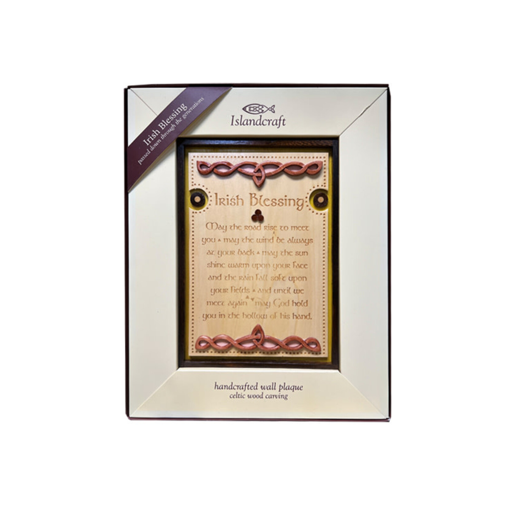 PLAQUES, SIGNS & POSTERS ISLANDCRAFT WOOD WALL ART - Irish Blessing