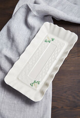 KITCHEN & ACCESSORIES BELLEEK CLASSIC SHAMROCK TRAY