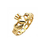 RINGS FADO 10K CLADDAGH RING - Mask