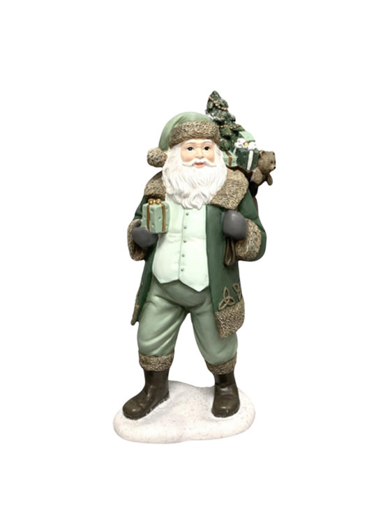 SANTAS OLD WORLD CELTIC SANTA FIGURINE