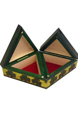 DECOR TRINITY CELTIC DOUBLE SHAMROCK BOX
