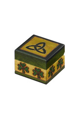 DECOR TRINITY CELTIC WEE SHAMROCK BOX